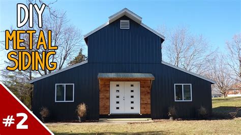 how to install metal siding on house|installing metal siding over plywood.